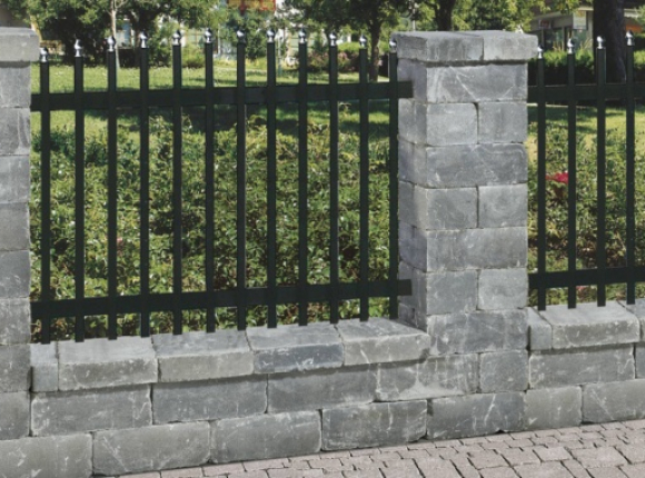 Semmelrock Castello szürke-fekete kerítés